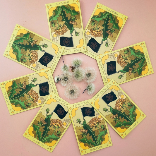 Dandelion Tarot Seed Packet