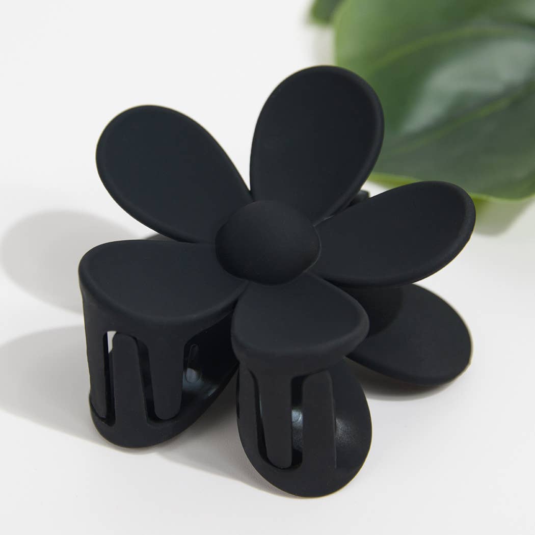 2.75''Medium Solid Color Matte Daisy Claw Clip