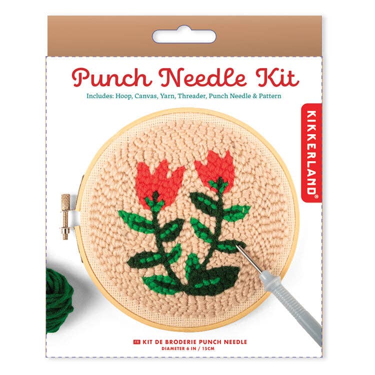 Tulips Punch Needle Kit