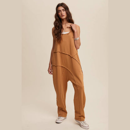 Asymmetrical Layered Jumpsuit
