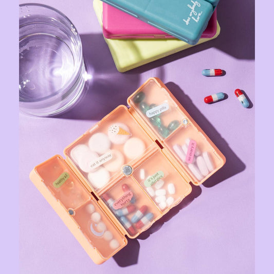 Crush Everything's Fine Pill & Vitamin Case - The Feral Market