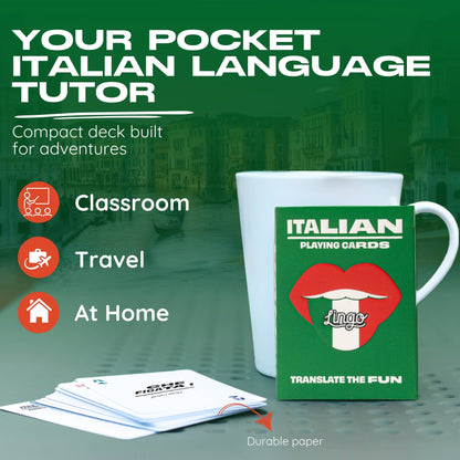 Italian Travel Playing Cards