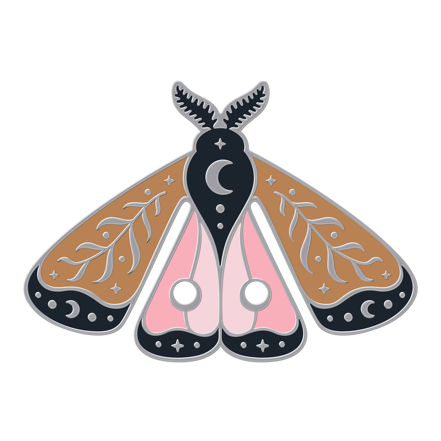 MOTH MARKS - Celestial Moth Bookmarks