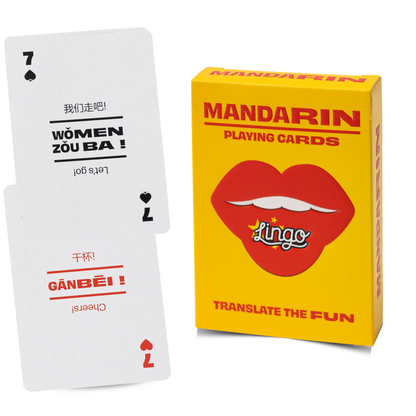 Mandarin Travel Playing Cards