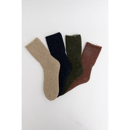 Thick Knit Crew Socks