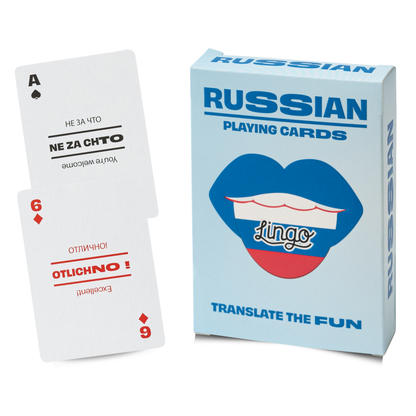Russian Travel Playing Cards - The Feral Market