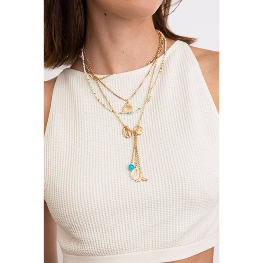 Forever Summer Mermaid Dream Layered Necklace