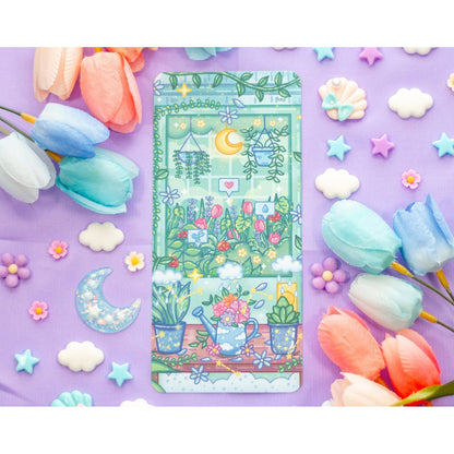Botanical Bliss Reading Log Bookmark