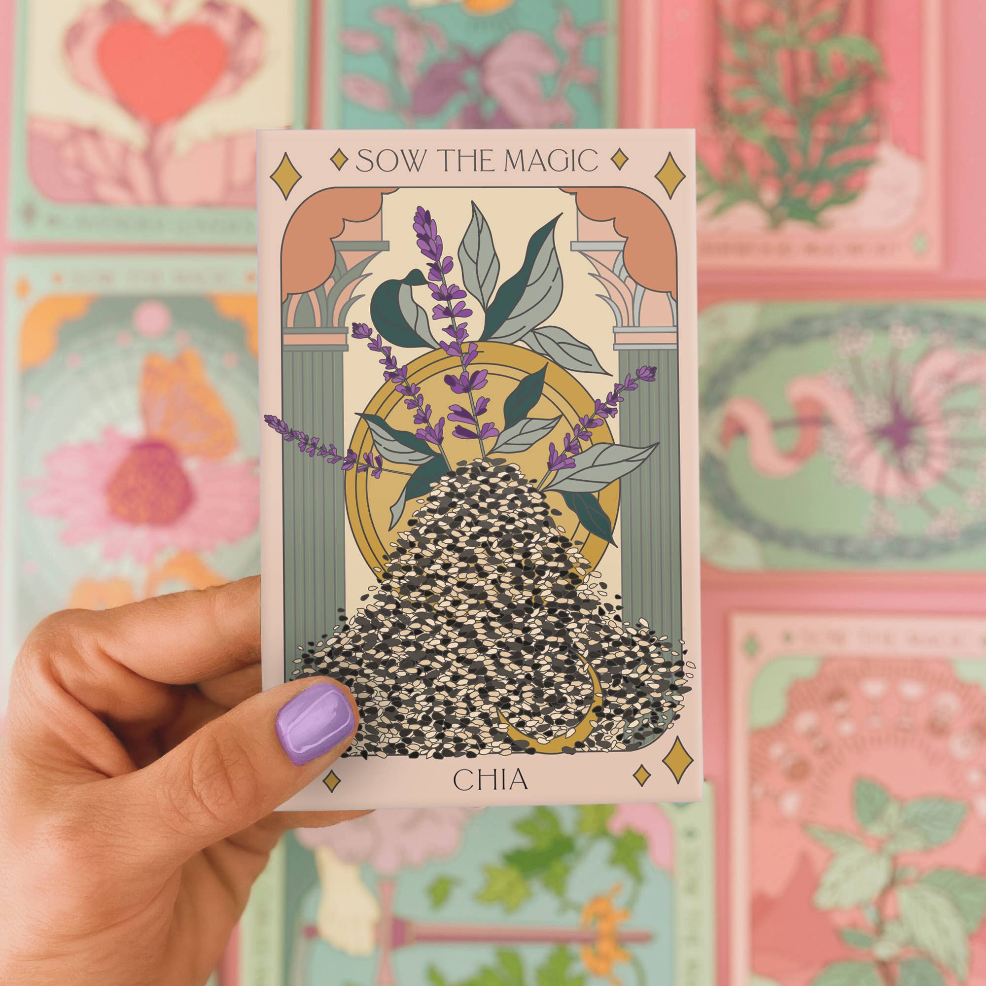 Chia Tarot Seed Packet - Thumbnail 3