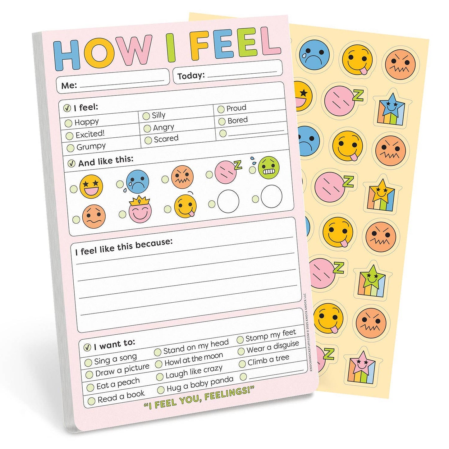 Knock Knock Kids - How I Feel Playtime Pads