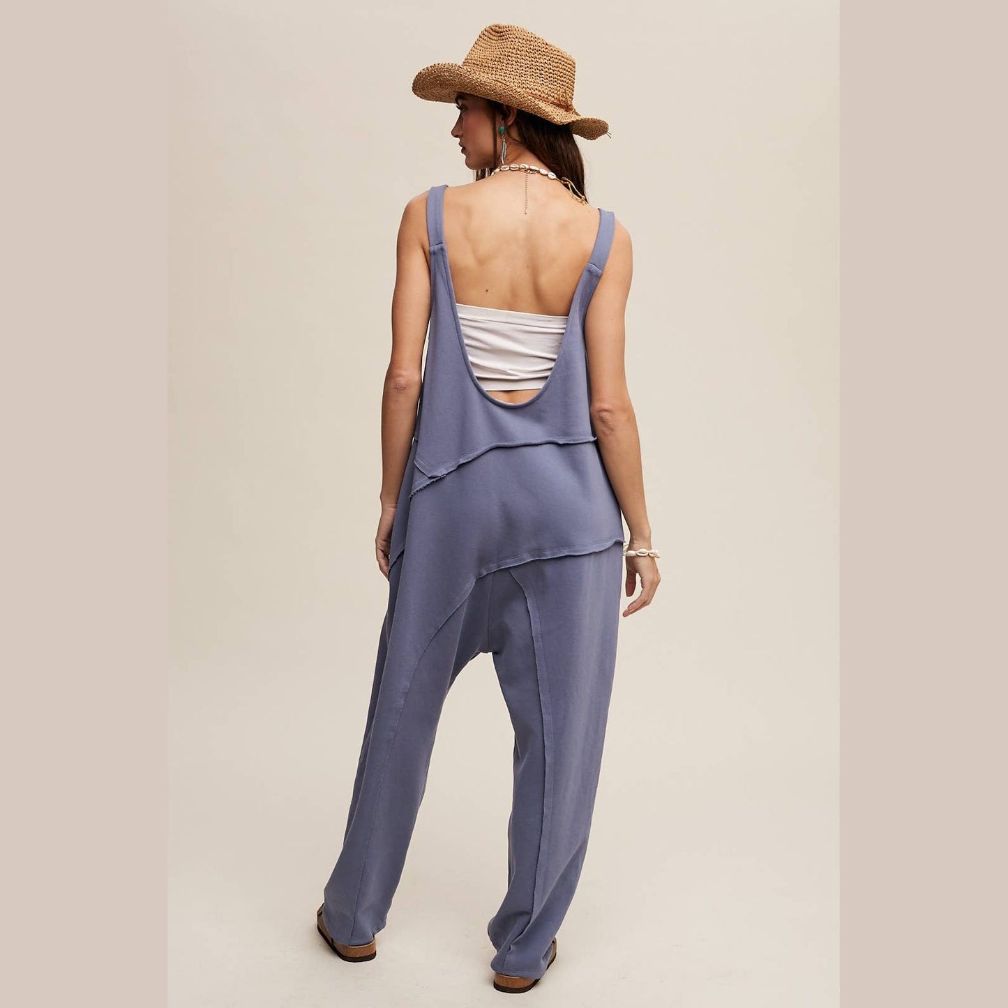 Asymmetrical Layered Jumpsuit