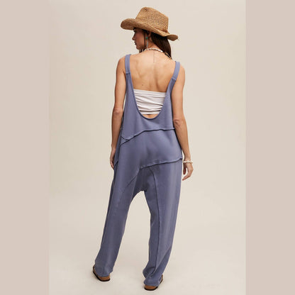 Asymmetrical Layered Jumpsuit