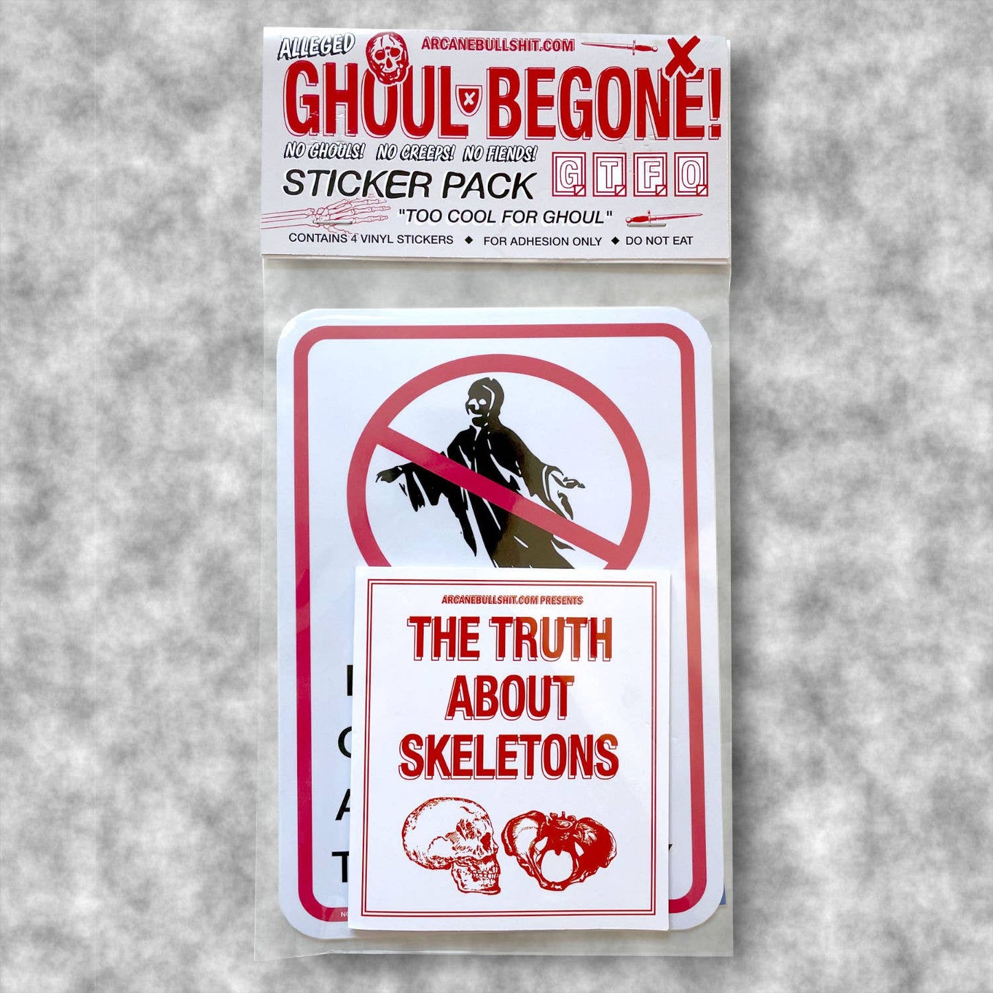 "Ghoul Begone" Sticker Pack