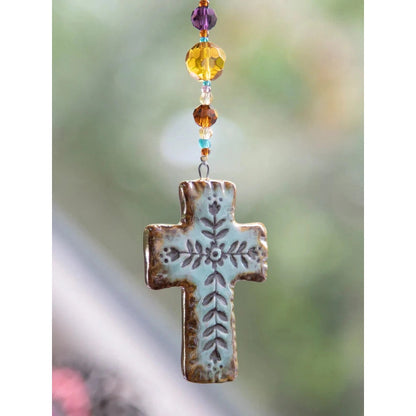 Artisan Cross Car Charm