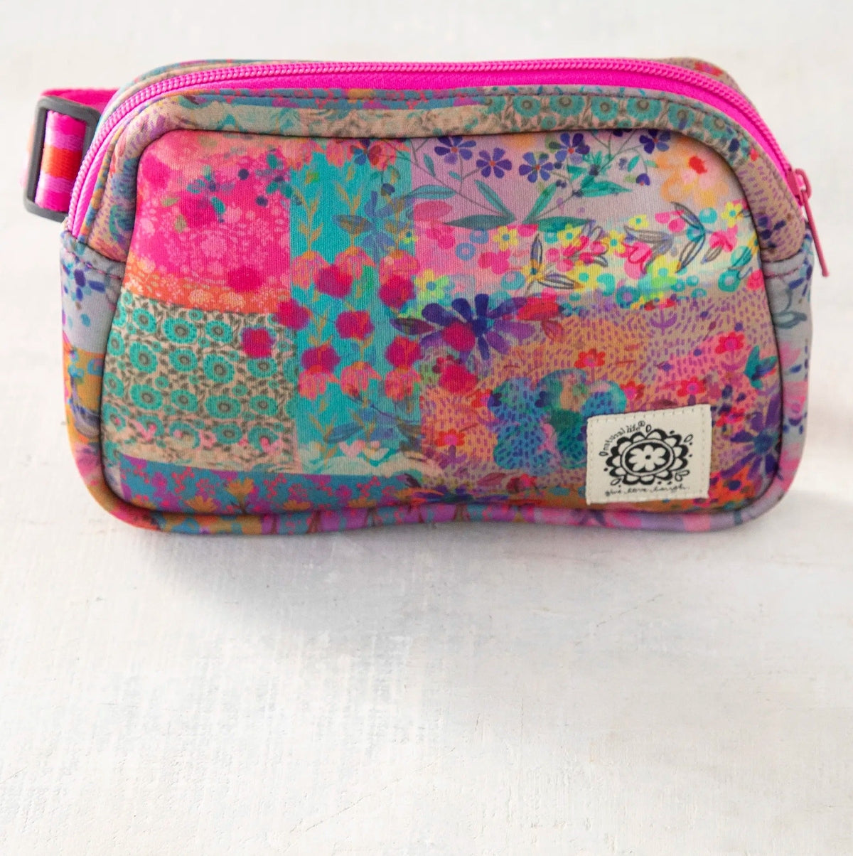 Everyday Fanny Pack - Watercolor Patchwork