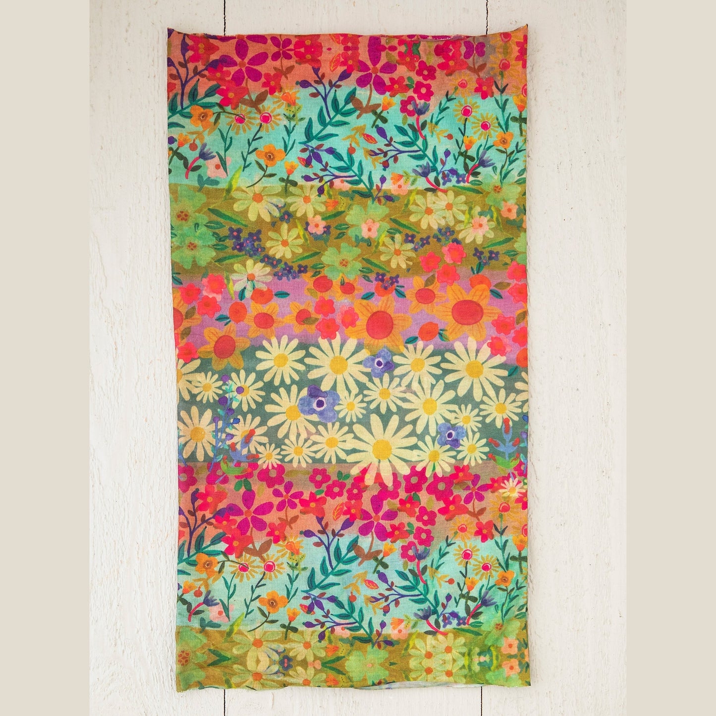 Full Boho Bandeau® Headband - Wildflower Border