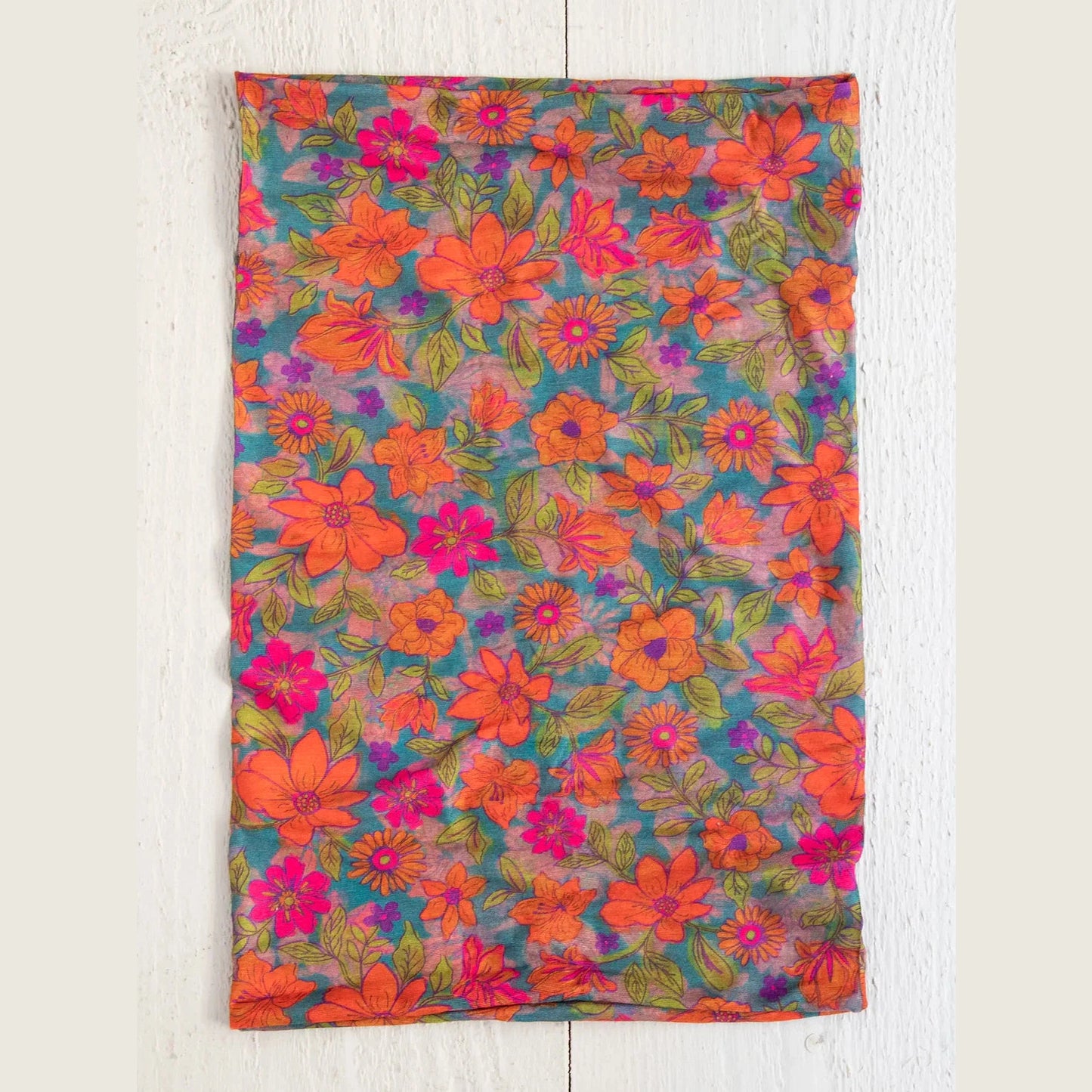 Full Boho Bandeau® Headband - Watercolor Neon