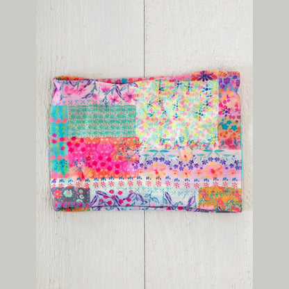 Half Boho Bandeau® Headband - Watercolor Patchwork