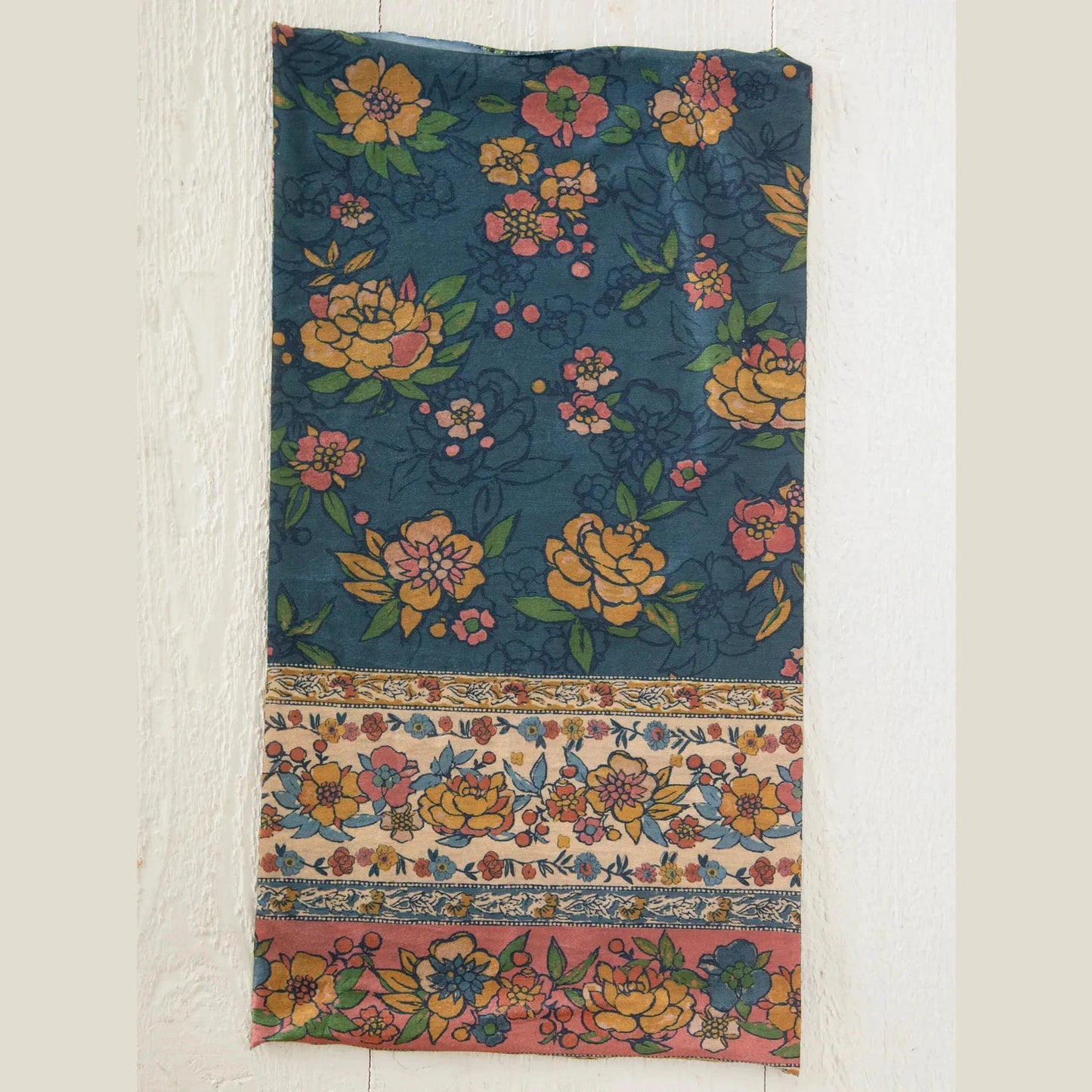 Full Boho Bandeau® Headband - Blue Riviera Floral