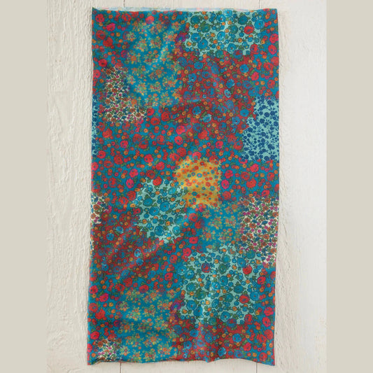 Full Boho Bandeau® Headband - Prairie Patchwork Navy