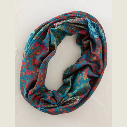 Full Boho Bandeau® Headband - Prairie Patchwork Navy