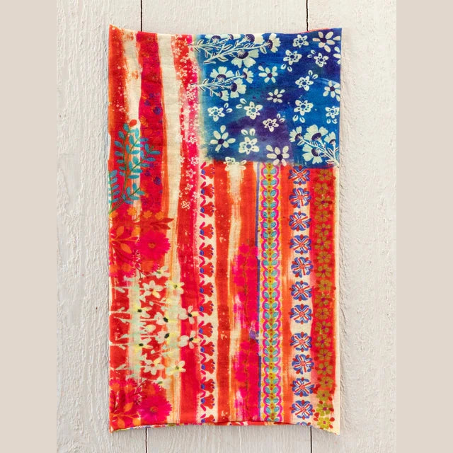 Full Boho Bandeau® Headband - American Flag