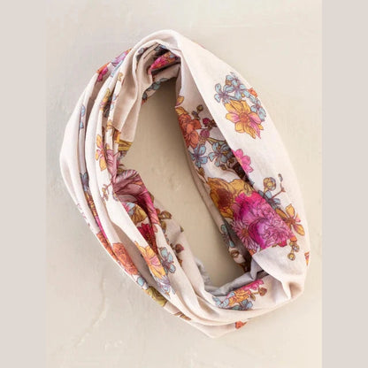 Full Boho Bandeau® Headband - English Garden Cream - The Feral Market
