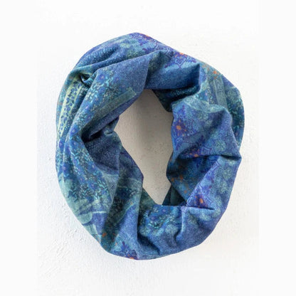 Full Boho Bandeau® Headband - Navy Patchwork - The Feral Market