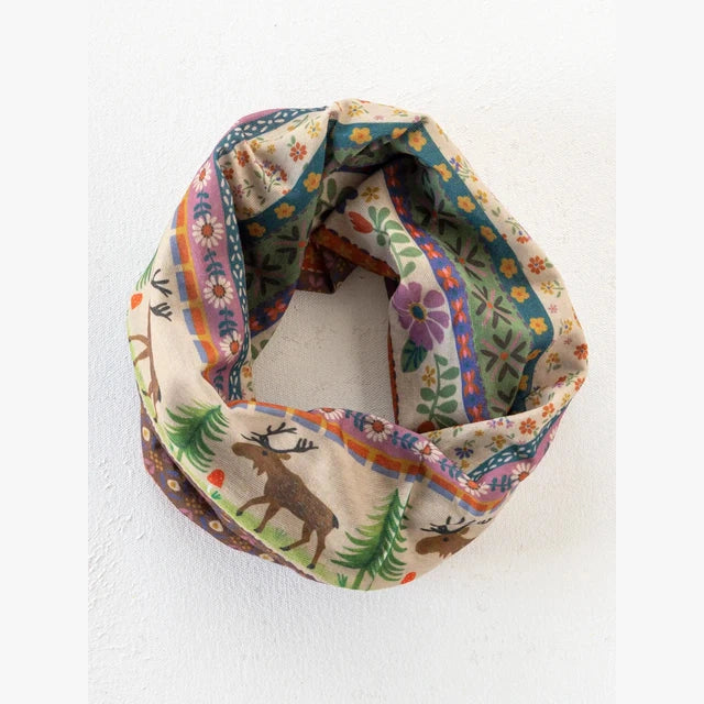 Full Boho Bandeau® Headband - Moose Borders - The Feral Market