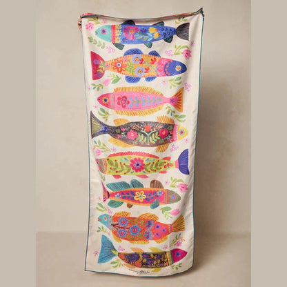 Double-Sided Microfiber Beach Towel