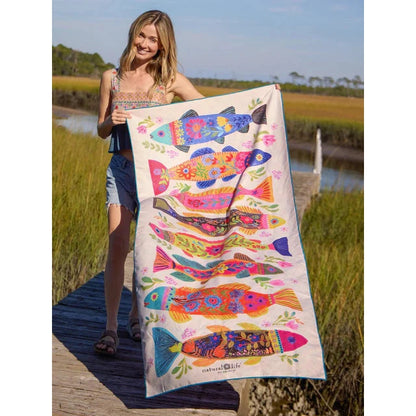Double-Sided Microfiber Beach Towel
