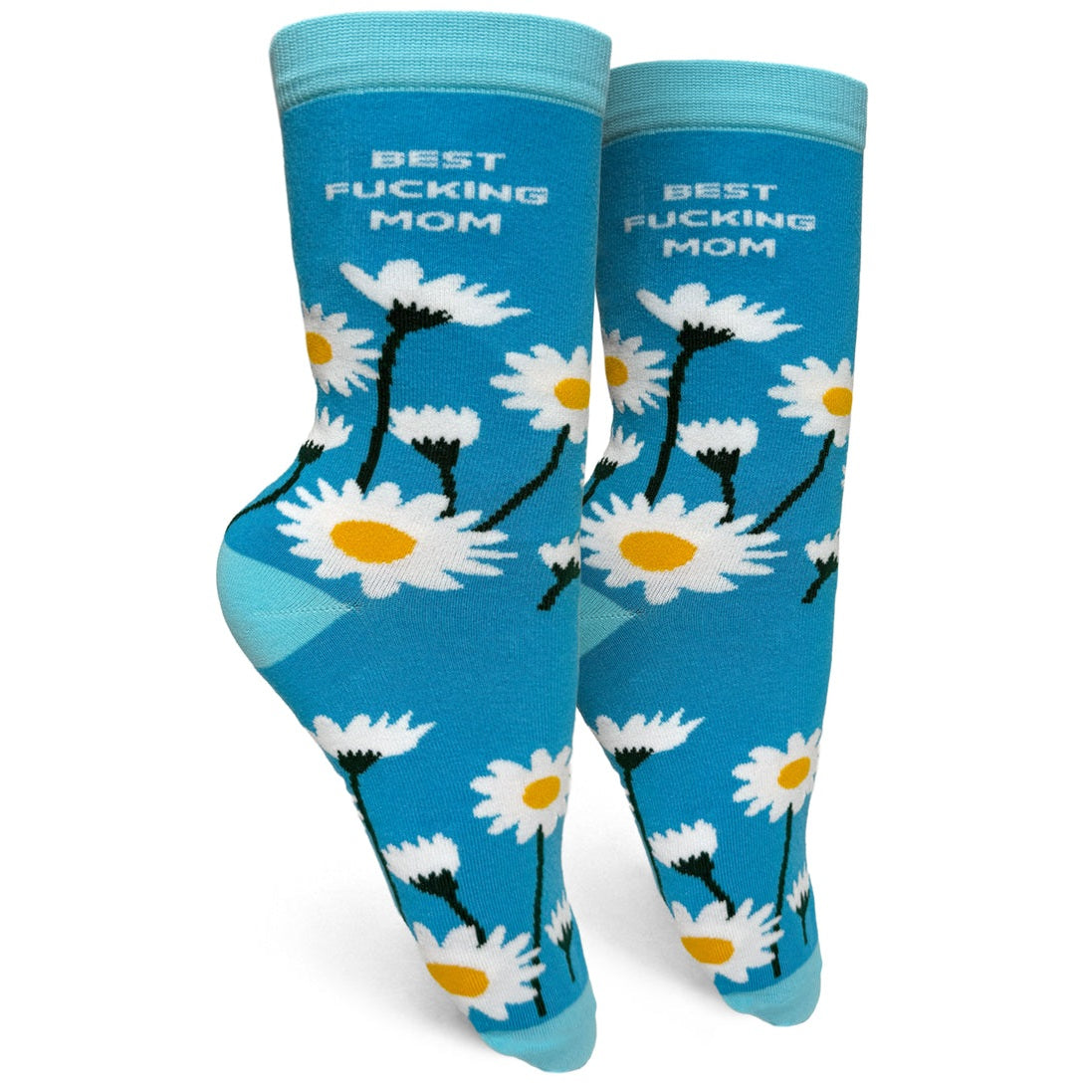 Best Fucking Mom Womens Crew Socks - The Feral Market