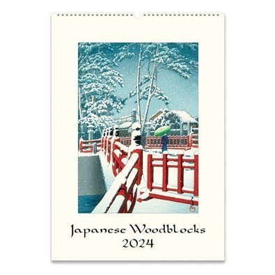 Japanese Woodblock Wall Calendar