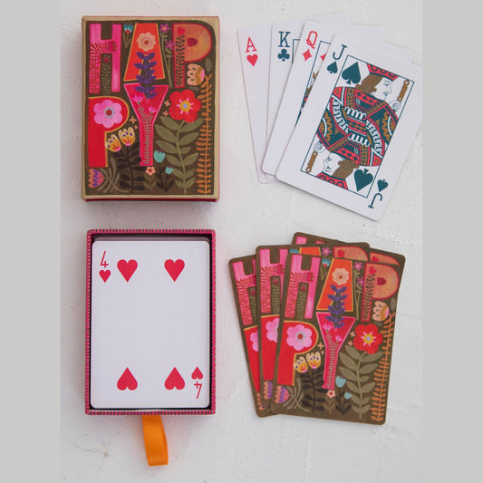 Deck of Playing Cards - Happy