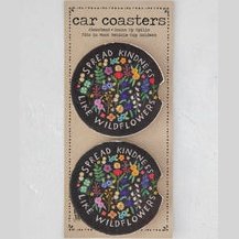 Car Coasters, Set of 2 - Spread Kindness