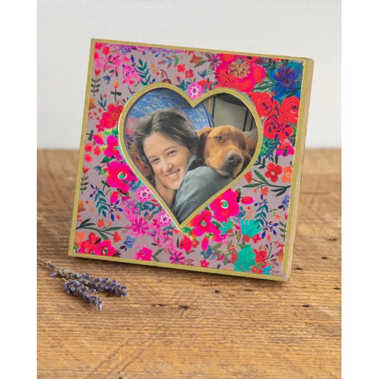Mini Heart Wooden Picture Frame
