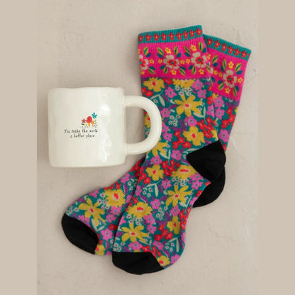 Mug & Sock Set - World Better