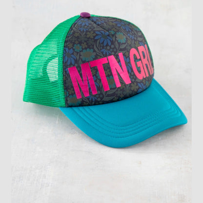 Adjustable Trucker Hat - Mountain Girl