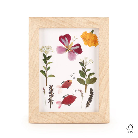 Huckleberry Make Your Own Pressed Flower Frame Art