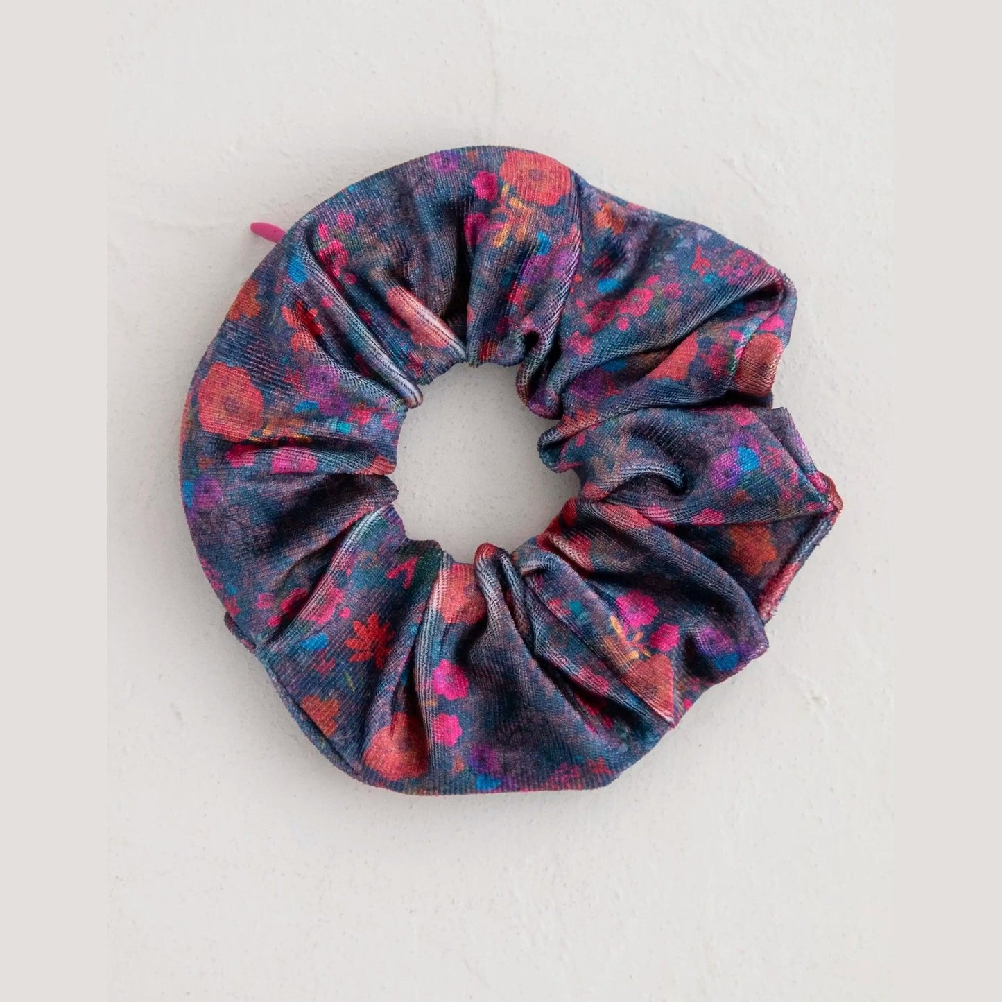 Hideaway Scrunchie - Dark Floral Garden