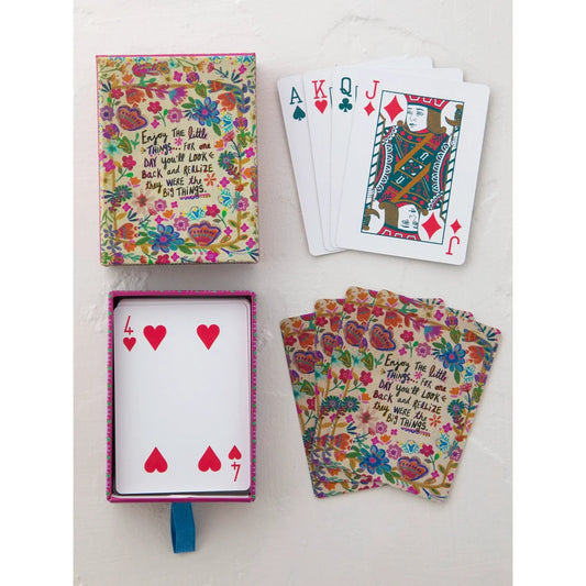 Deck of Playing Cards - Enjoy The Little Things