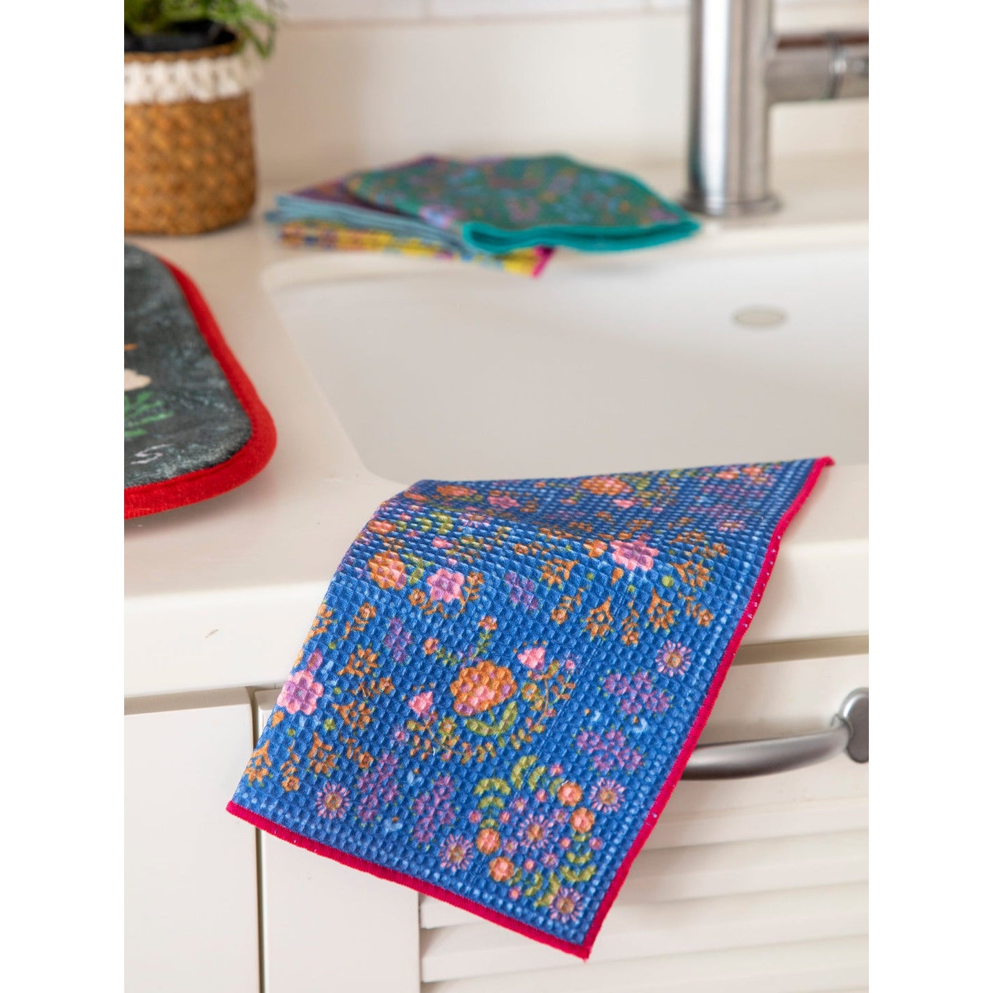 Dish Cloth Napkins, Set of 4 - Thumbnail 4