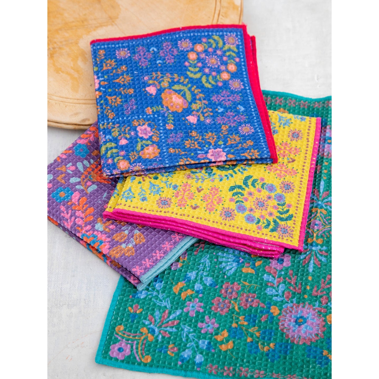 Dish Cloth Napkins, Set of 4 - Thumbnail 3