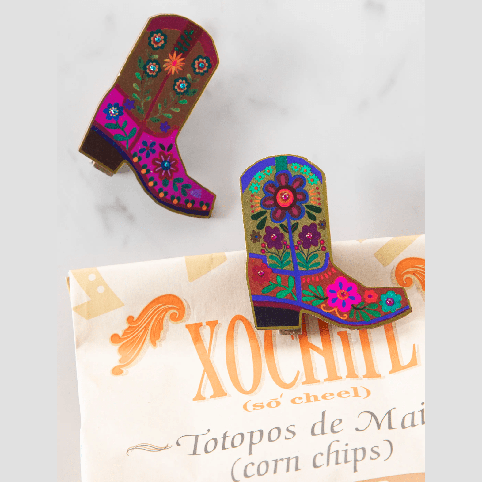 Magnet Happy Clips, Set of 2 - Boot - Thumbnail 4