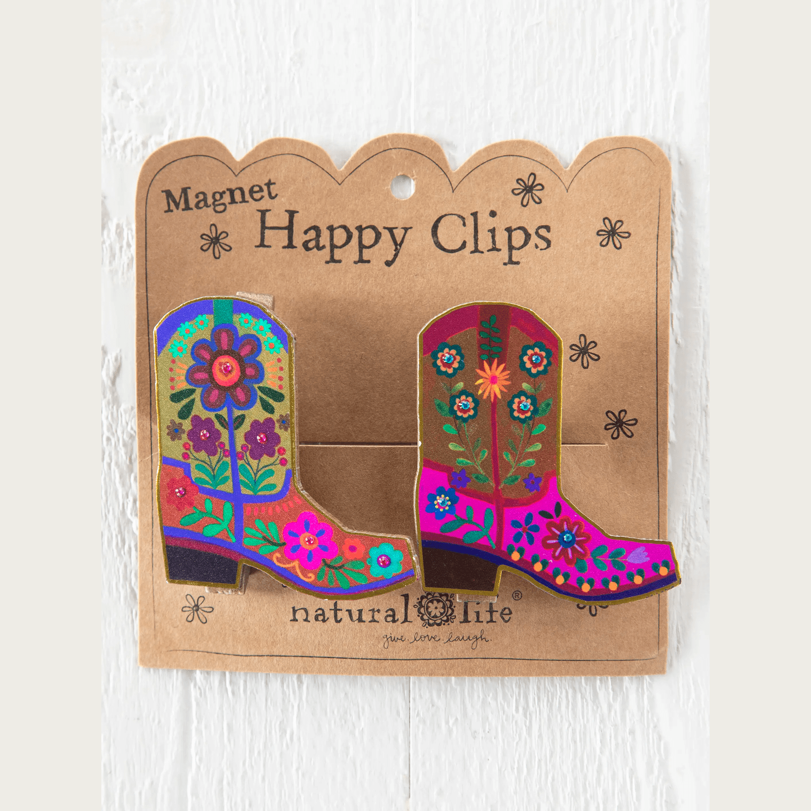 Magnet Happy Clips, Set of 2 - Boot - Thumbnail 2