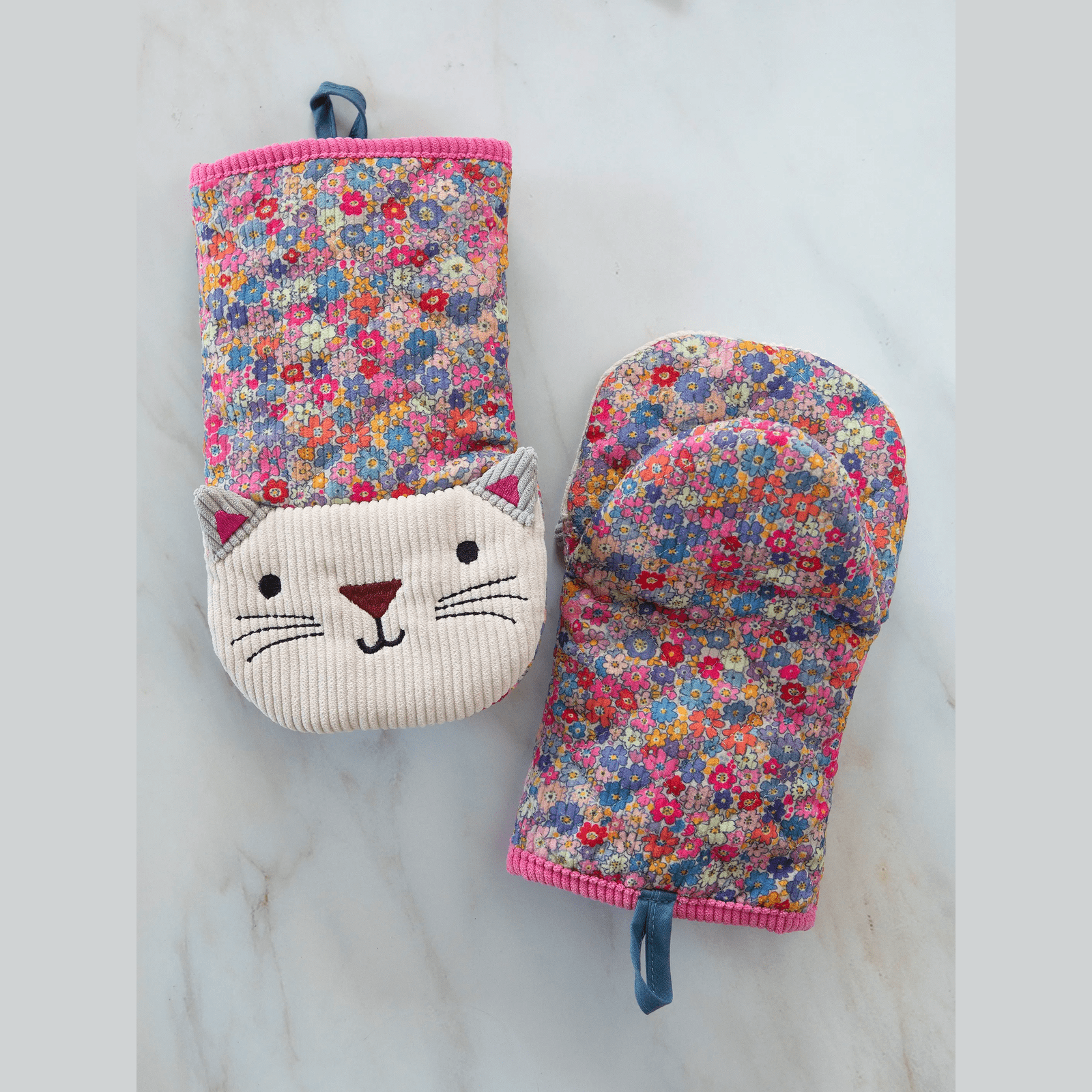 Midi Oven Mitt - Cat