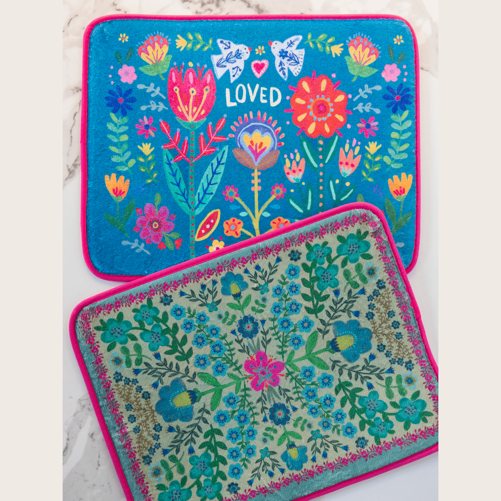 Reversible Dish Drying Mat - Loved - Thumbnail 2