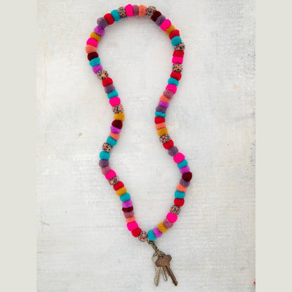 Pom Pom Lanyard