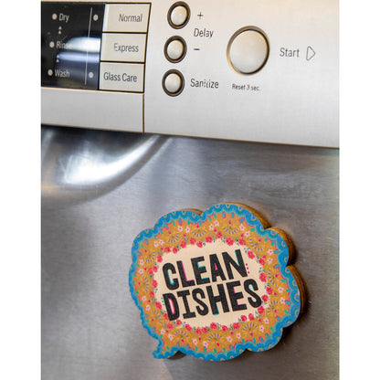 Dishwasher Magnet - Flower