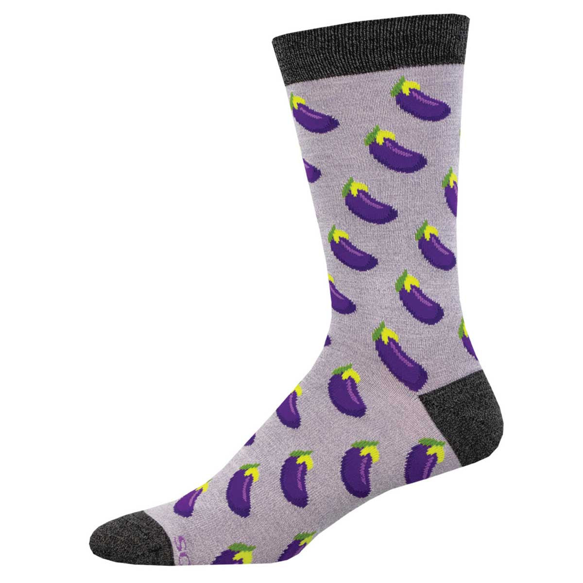 Nightshade Eggplant Men's Socks